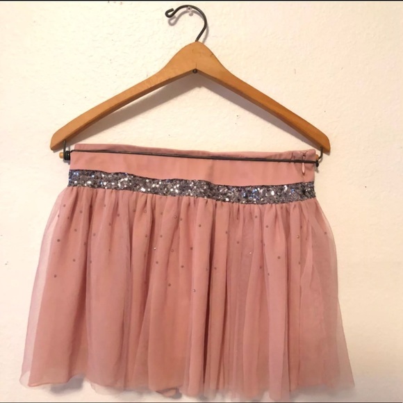 Light Pink Tulle Skirt - Picture 3 of 5